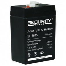 Аккумулятор Security Force 6V 4.5Ah SF6045
