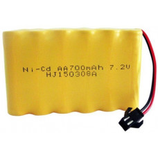 Аккумулятор Ni-Cd 7.2V 700 mAh AA (разъем SM)