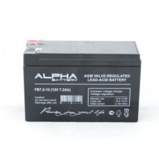 Аккумулятор Alpha Battery 12V 7.2 Ah AB-12-7.2