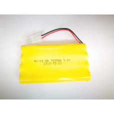 Аккумулятор Ni-Cd 9.6v 750mah Tamiya